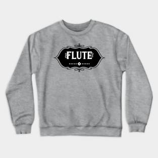 Flute Emblem Crewneck Sweatshirt